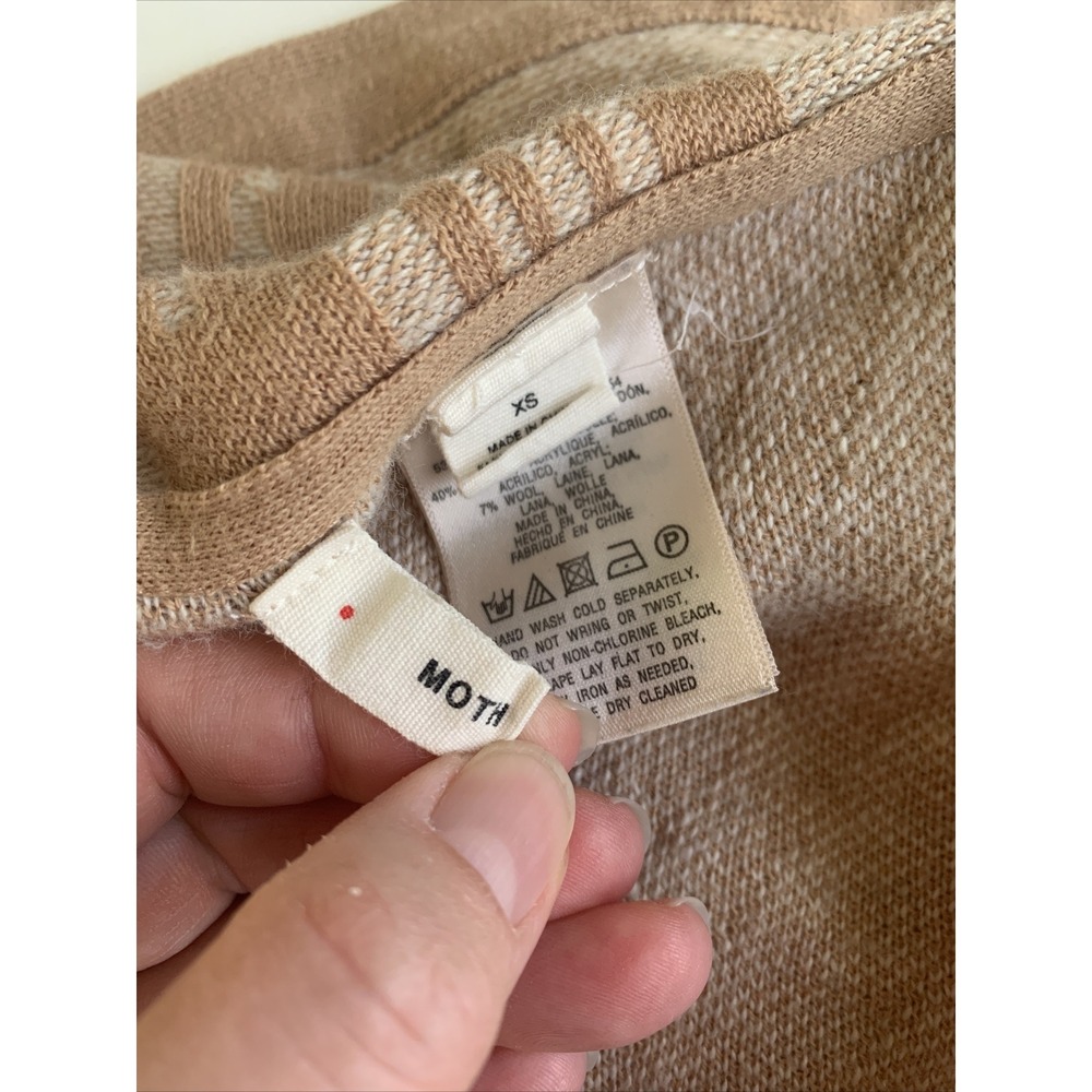 Moth Womens Cardigan XS Aztec Southwestern Camping Outdoor Cozy Festival - Picture 4 of 10